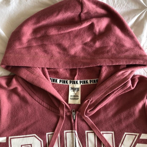 victoria’s secret pink full zip hoodie - Picture 3 of 3